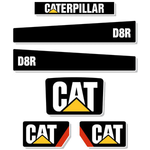 CAT D8R Decal Kit - Dozer
