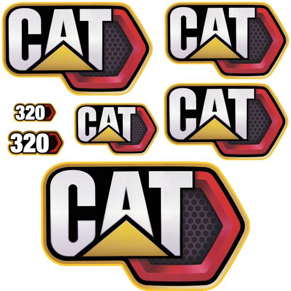 CAT 320 Next Gen Decal Kit - Excavator