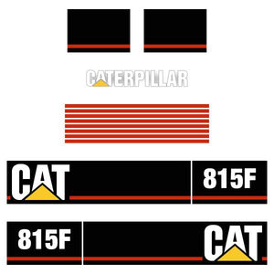 CAT 815F Decal Kit - Compactor