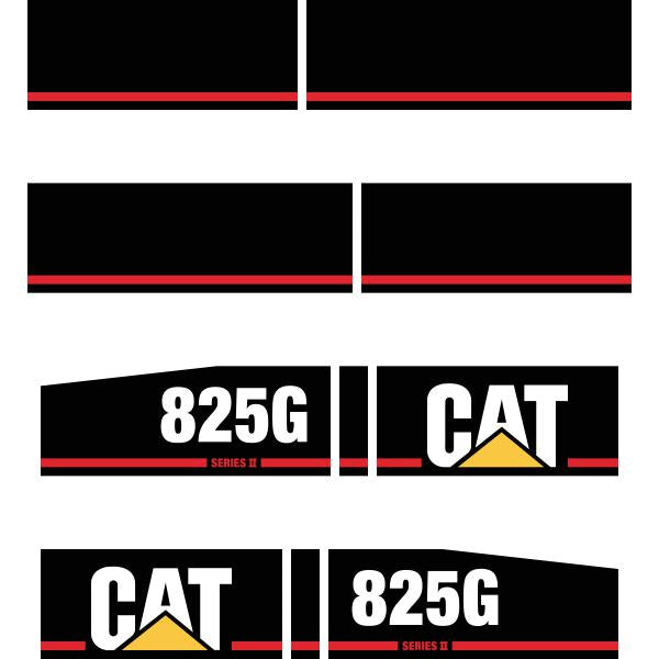 CAT 825G Series 2 Decal Kit - Compactor