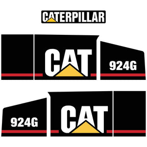 CAT 924G Decal Kit - Wheel Loader