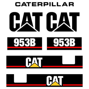 CAT 953B Decal Kit - Track Loader