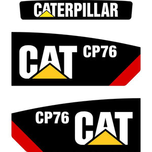 CAT CP76 Decal Kit - Roller