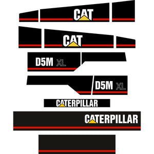 CAT D5M XL Decal Kit - Dozer