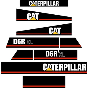 CAT D6R XL Series 1 Decal Kit - Dozer