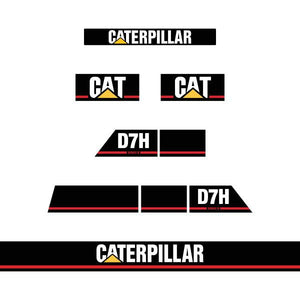 CAT D7H Series 2 Decal Kit - Dozer