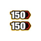 CAT 150 Decal Kit  - Grader