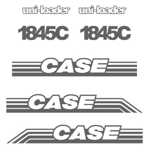 Case 1845C Decal Kit - Skid Steer