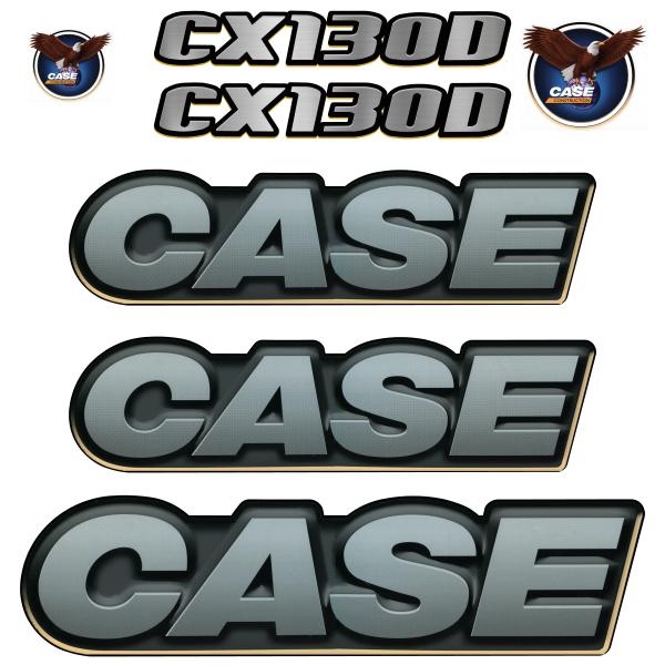 Case CX130D Decal Kit - Excavator