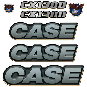 Case CX130D Decal Kit - Excavator