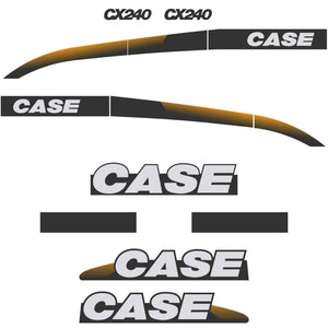 Case CX240 Decal Kit - Excavator