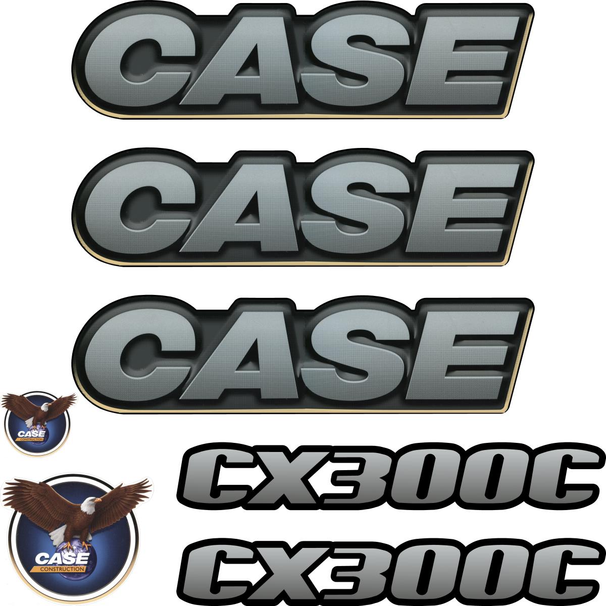 Case CX300C Decal Kit - Excavator