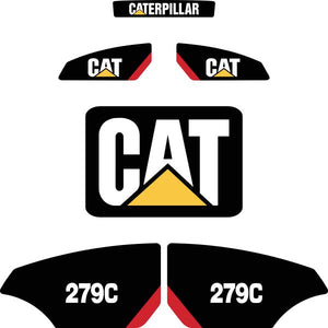 CAT 279C Decal Kit - Skid Steer Tracked