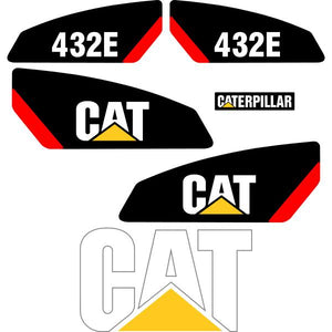 CAT 432E Decal Kit - Backhoe Loader