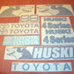 Toyota Huski 4SDK8 Decal Sticker Set