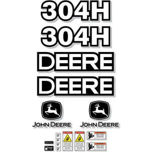 Deere 304H Decal Kit - Wheel Loader