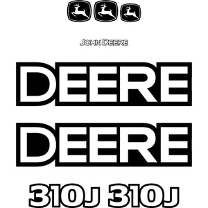 Deere 310J Decal Kit - Backhoe