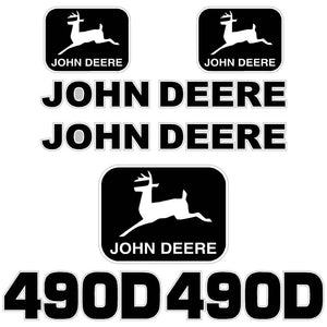 Deere 490D Decal Kit - Excavator