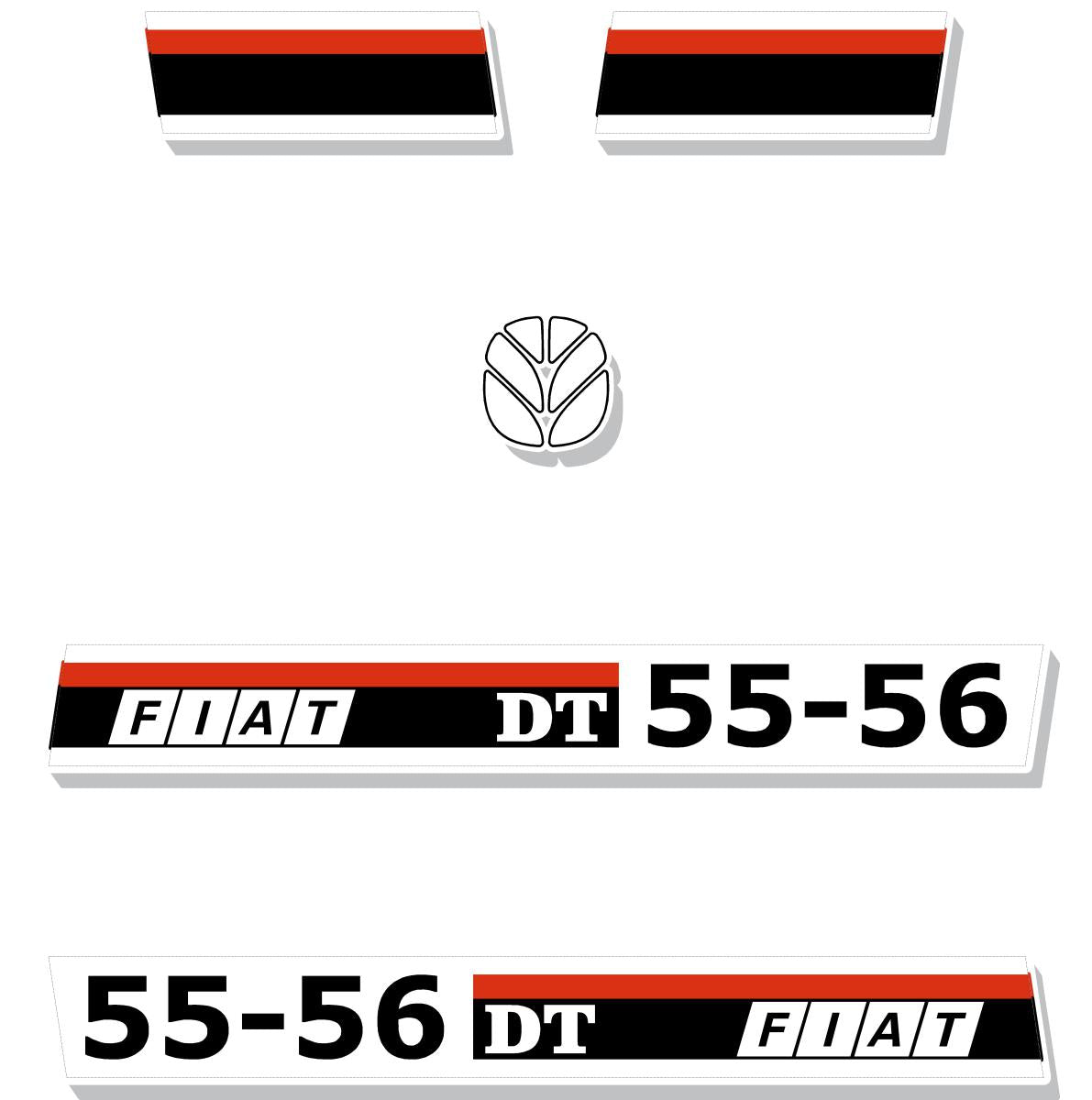 Fiat 55-56 Decal Kit - Tractor