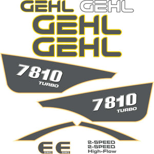 Gehl 7810 Decals