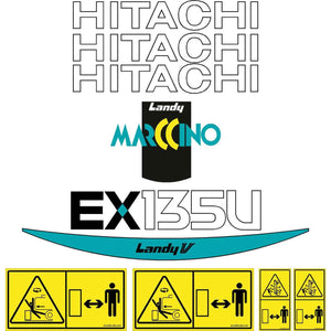 Hitachi EX135US-5 Decals 