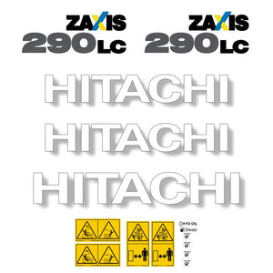 Hitachi ZX290-5 LC Decal Kit - Excavator