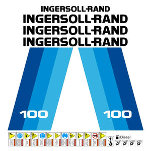 Ingersoll Rand IR P100 Decal Kit - Compressor