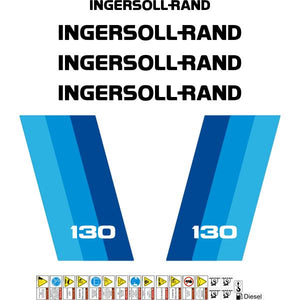 Ingersoll Rand IR P130 Decal Kit - Compressor