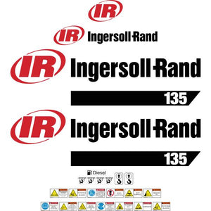Ingersoll Rand P135 Decal Kit - Compressor