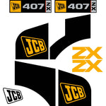 JCB 407 Decals