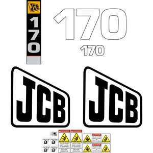JCB 170 Decal Kit - Skid Steer