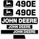 John Deere 490E Decals 