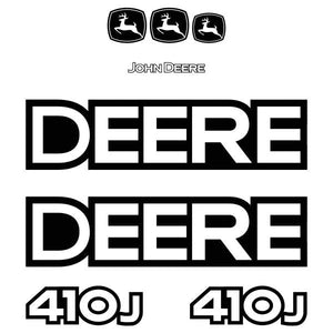 Deere 410J Decal Kit - Backhoe