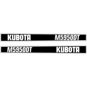Kubota M5950DT Decal Kit - Tractor
