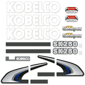 Kobelco SK250LC-8 Decal Kit - Excavator