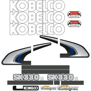 Kobelco SK330LC-8 Decal Kit - Excavator