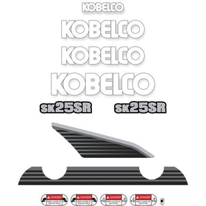 Kobelco SK25SR-6 Decals - Mini Excavator