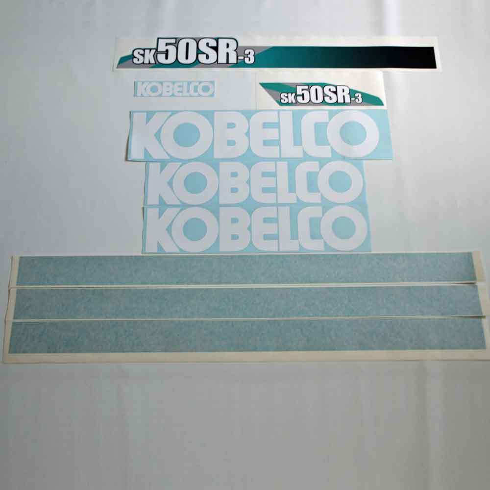 Kobelco SK50SR-3 Decal Sticker Set