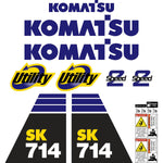 Komatsu SK714-5 Decals 