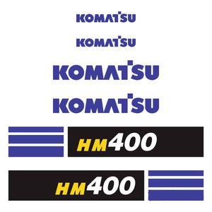Komatsu HM400-5 Decal Kit - Dumper