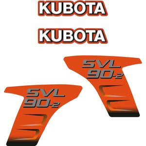 Kubota SVL90-2 Decal Kit - Skid Steer Tracked