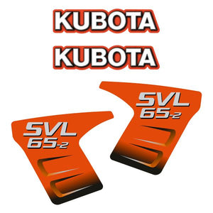 Kubota SVL65-2 Decal Kit - Skid Steer Tracked