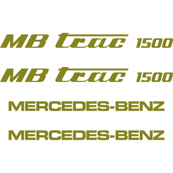 MB Trac 1500 Decal Kit - Tractor