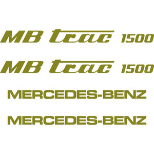 MB Trac 1500 Decal Kit - Tractor