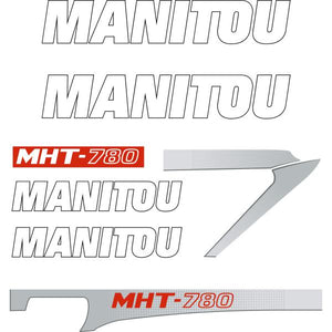 Manitou MHT-780 Decals