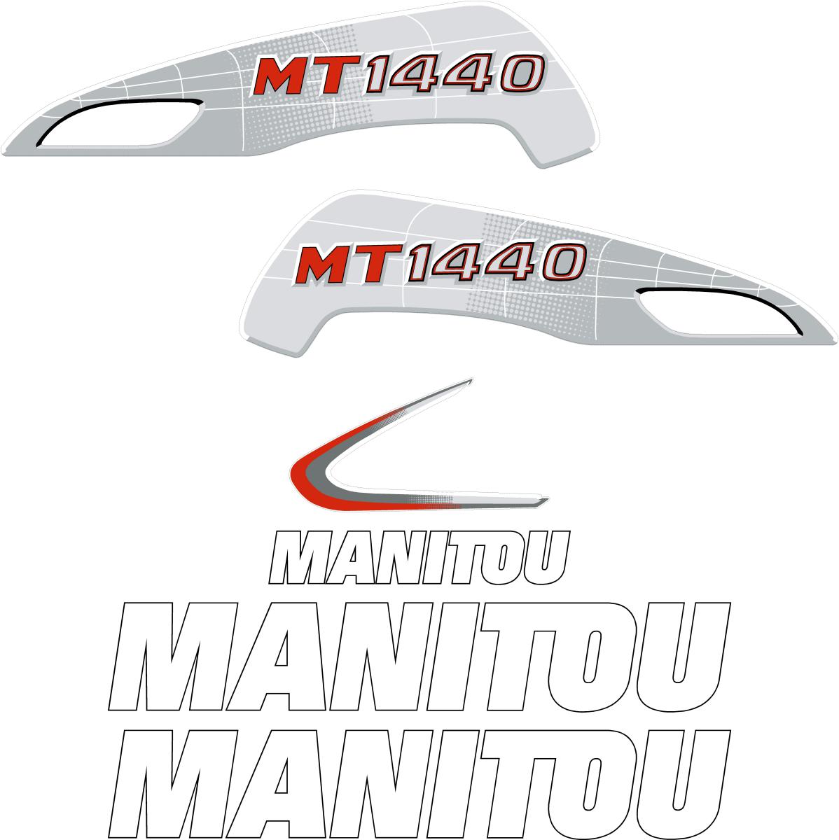 Manitou MT1440 Decals