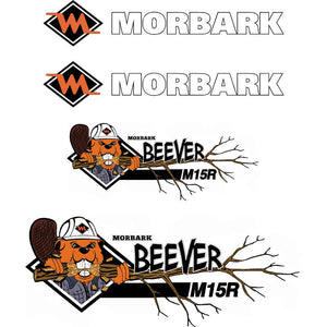 Morbark Beever M15R Decals