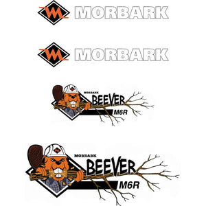 Morbark Beever M6R Decal Kit - Wood Chipper