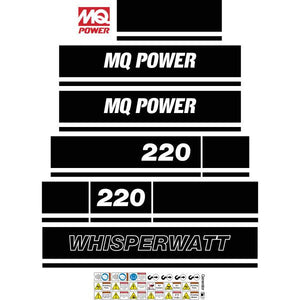 Multiquip 220 Decal Kit - Generator