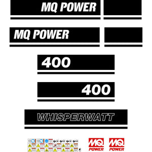 Multiquip DCA400 Decal Kit - Generator